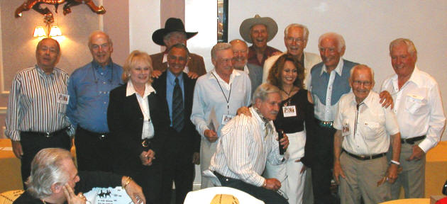 Henry Darrow at reunion with fans